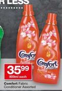 Comfort Fabric Conditioner-800ml Each
