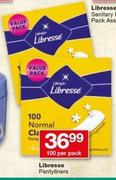 Libresse Pantyliners-100 Per Pack