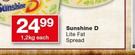Sunshine D Lite Fat Spread-1.2kg Each