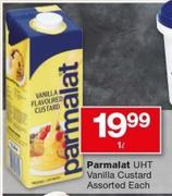 Parmalat UHT Vanilla Custard-1Ltr Each