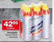 Energade Sports Drink-6x500ml