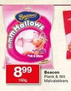 Beacon Pink & Wit malvalekkers-150g