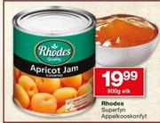 Rhodes Super fyn Appelkooskonfyt-900g Each