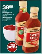 Wellington’s Tomato Sauce-700ml & Sweet Chilli Sauce 700ml-For Both