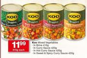 Koo Mixed Vegetables