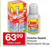Creche Guard Immune Multivitamin Syrup-100ml Each