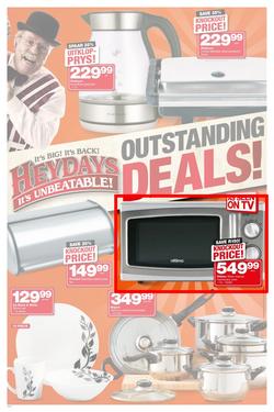Special Ottimo 17ltr 700w Silver Manual Microwave Oven Www Guzzle Checkers Western Cape Heydays 05 Feb 11 2018 Page 5