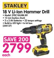 Stanley cordless online drill makro