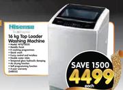 Hisense 16Kg Top Loader Washing Machine WTQ1602S
