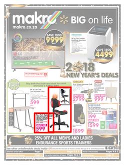 Makro : General Merchandise (27 Dec - 7 Jan 2018), page 1