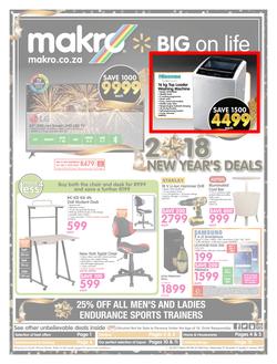 Makro : General Merchandise (27 Dec - 7 Jan 2018), page 1
