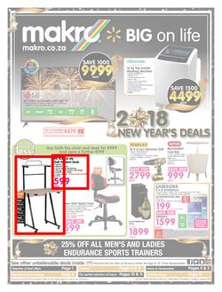 Makro : General Merchandise (27 Dec - 7 Jan 2018), page 1