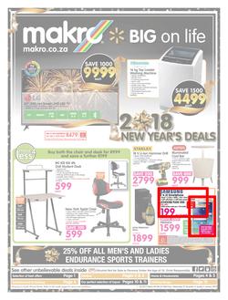Makro : General Merchandise (27 Dec - 7 Jan 2018), page 1