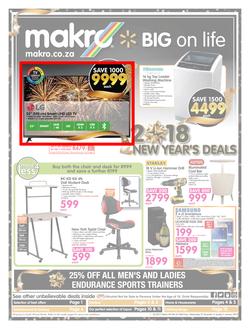 Makro : General Merchandise (27 Dec - 7 Jan 2018), page 1