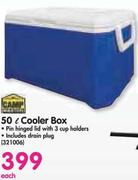 Camp Master 50Ltr Cooler Box-Each