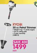 Ryobi 30cc Petrol Trimmer