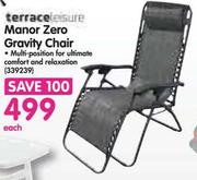 Terrace Leisure Manor Zero Gravity Chair