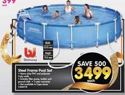 Steel Frame Pool Set-Each