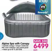 Apline Spa With Canopy