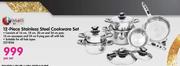 Tissolli 12 Piece Stainless Steel Cookware Set-Per Set