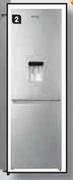 Hisense 299Ltr Combi Fridge/Freezer With Water Dispenser H299BME-WD