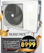 Elegance 18000 BTU Inverter Split Unit Air Conditioner ELSP-18V1