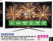 Samsung 49"(125cm) Smart Curved Full HD LED TV UA49M6500