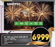 Sinotec 55"(140cm)Smart UHD LED TV STL-55E5600M