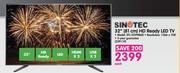 Sinotec 32"(81cm) HD Ready LED TV STL-32VN86D