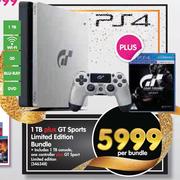 PS4 1TB Plus GT Sports Limited Edition-Per Bundle
