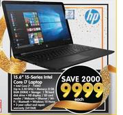 HP 15.6" 15 Series Intel Core i7 Laptop-Each