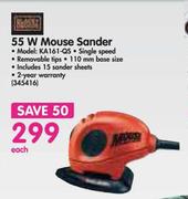 55W Mouse Sander KA161-QS