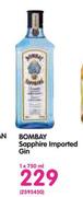 Bombay Sapphire Imported Gin-750ml