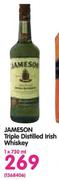 Jameson Triple Distilled Irish Whisky-750ml