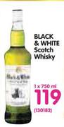 Black & White Scotch Whisky-750ml