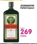 Jagermeister Herbal Liqueur-1Ltr