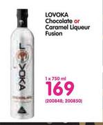 Lovoka Chocolate Or Caramel Liqueur Fusion-750ml