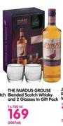The Famous Grouse Blended Scotch Whisky-750ml & 2 Glasses In Gift Pack