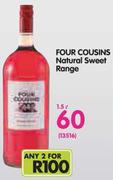Four Cousins Natural Sweet Range-1.5Ltr
