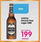Castle Alcohol Free Lager NRB-24 x 340ml