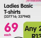 Legend Ladies Basic T-Shirt-Each