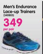 Men`S Endurace Lace-Up Trainers-Per Pair