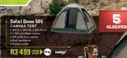 Safari 5 Sleeper Dome 505 Canvas Tent
