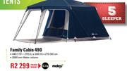 Camp Master 5 Sleeper Family Cabin 490