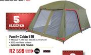 Camp Master 5 Sleeper Family Cabin 510