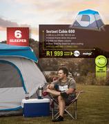 Camp Master 6 Sleeper Instant Cabin 600