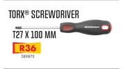 Torx Screwdriver T27x100mm