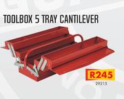 Toolbox 5 Tray Cantilever