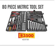 80 Piece Metric Tool Set