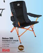 Camp Master Deluxe 300 High Back Chair